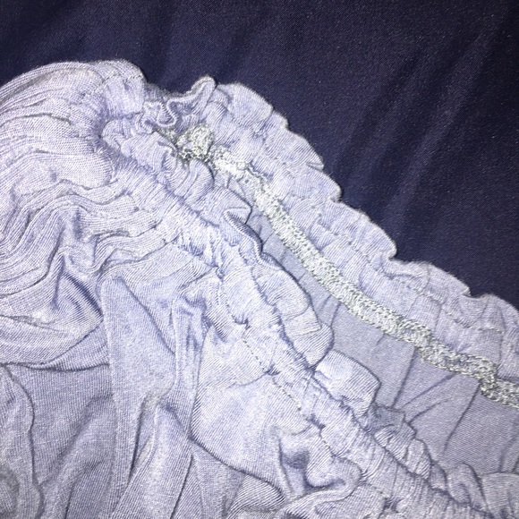 Off the shoulder blue top - Picture 4 of 4